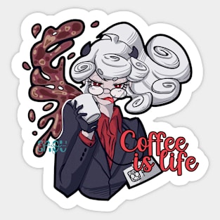 Coffee is life Sticker